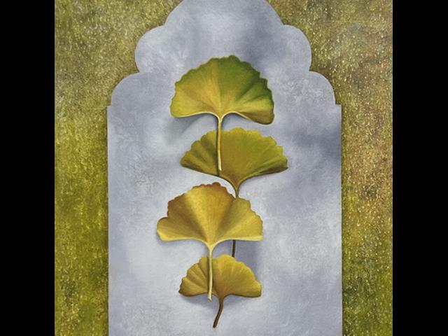 Mixed Media and Oil on Canvas • 10