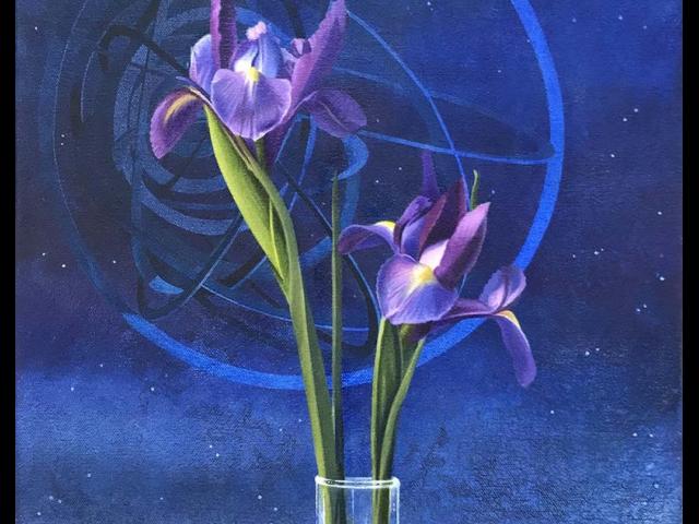 Acrylic and Oil on Canvas • 12