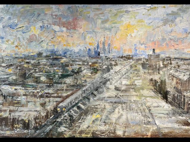 Oil on panel • 24