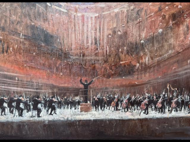 Oil on panel • 24