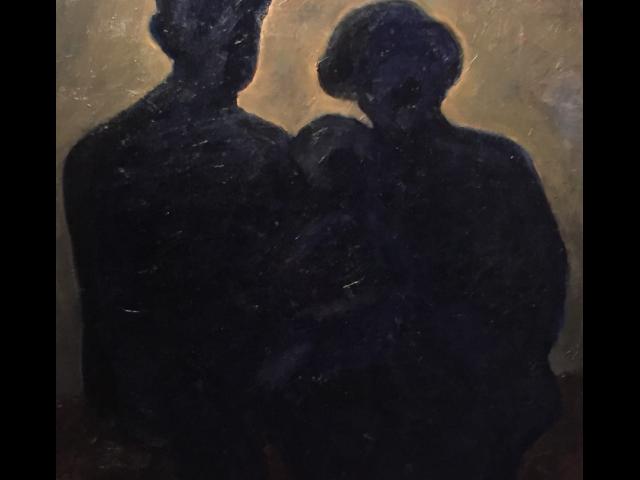 Connelly, Family, Oil on Canvas